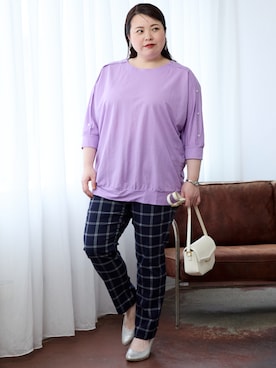 nissen Smile Modelsさん（レディース・158cm）の春コーディネート