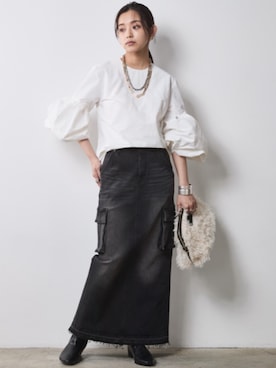 nissen Smile Modelsさん（レディース・163cm）の夏コーディネート