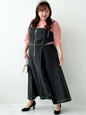 nissen Smile Modelsさん（レディース・158cm）の冬コーディネート