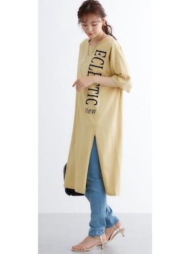 nissen Smile Modelsさん（レディース・166cm）の夏コーディネート