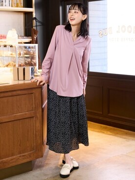 nissen Smile Modelsさん（レディース・165cm）の夏コーディネート