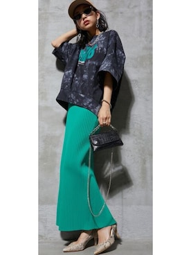 nissen Smile Modelsさん(レディース・167cm)の春コーディネート