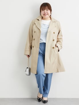 nissen Smile Modelsさん（レディース・158cm）の冬コーディネート