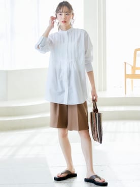 nissen Smile Modelsさん（レディース・167cm）の春コーディネート