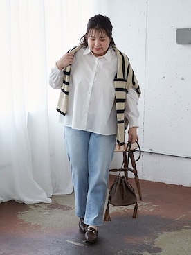 nissen Smile Modelsさん（レディース・158cm）の秋コーディネート