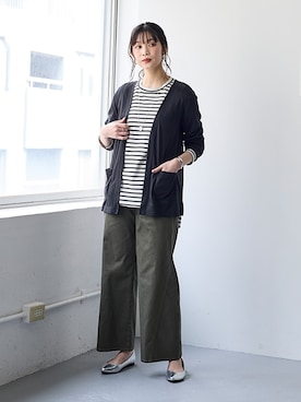 nissen Smile Modelsさん（レディース・166cm）の夏コーディネート