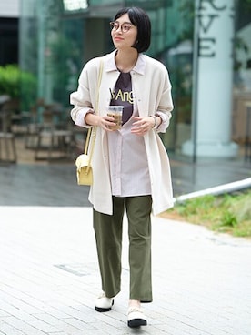 nissen Smile Modelsさん（レディース・169cm）の冬コーディネート