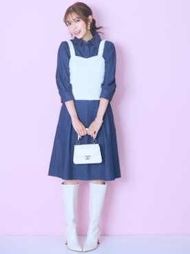 nissen Smile Modelsさん（レディース・167cm）の秋コーディネート