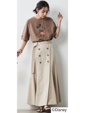 nissen Smile Modelsさん（レディース・167cm）の春コーディネート