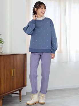 nissen Smile Modelsさん（レディース・167cm）の秋コーディネート