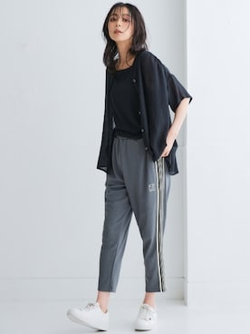 nissen Smile Modelsさん（レディース・165cm）の春コーディネート