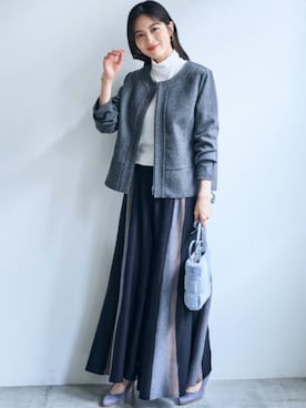 nissen Smile Modelsさん（レディース・164cm）の秋コーディネート