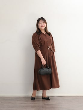 「アイテム（ワンピース/ドレス）」を使った、nissen Smile Modelsさん（レディース・170cm）の夏コーディネート