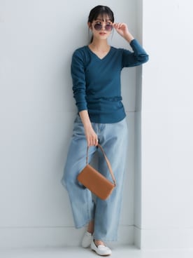 nissen Smile Modelsさん（レディース・163cm）の冬コーディネート