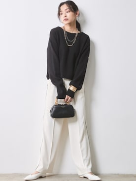 nissen Smile Modelsさん(レディース・163cm)の冬コーディネート