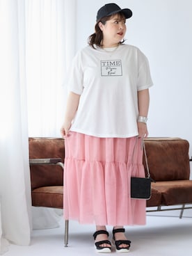 nissen Smile Modelsさん（レディース・158cm）の夏コーディネート