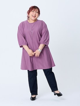 nissen Smile Modelsさん（レディース・155cm）の夏コーディネート