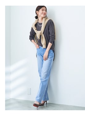 nissen Smile Modelsさん（レディース・168cm）の秋コーディネート