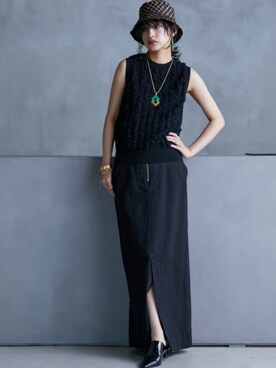 nissen Smile Modelsさん（レディース・163cm）の春コーディネート