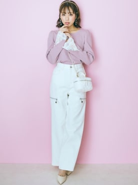 nissen Smile Modelsさん（レディース・162cm）の冬コーディネート