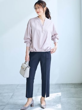 nissen Smile Modelsさん（レディース・163cm）の秋コーディネート