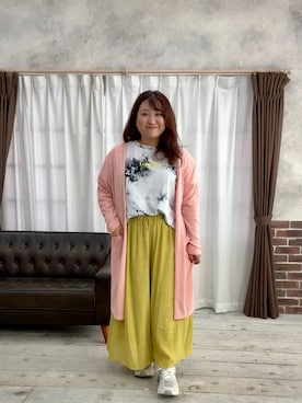 nissen Smile Modelsさん（レディース・155cm）の春コーディネート