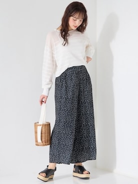 nissen Smile Modelsさん（レディース・163cm）の春コーディネート