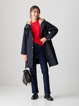 nissen Smile Modelsさん（レディース・170cm）の秋コーディネート