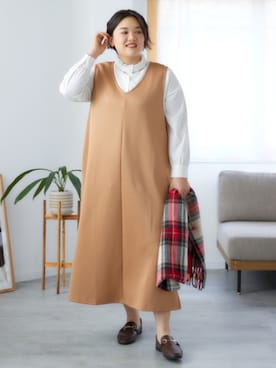 nissen Smile Modelsさん（レディース・163cm）の秋コーディネート