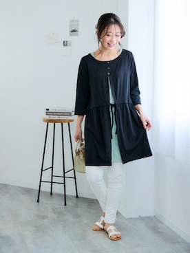 nissen Smile Modelsさん（レディース・160cm）の春コーディネート