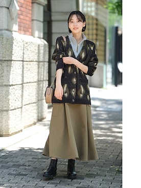 nissen Smile Modelsさん（レディース・169cm）の秋コーディネート