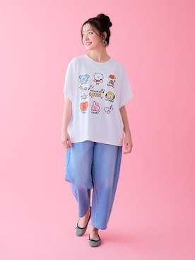 nissen Smile Modelsさん(レディース・164cm)の春コーディネート