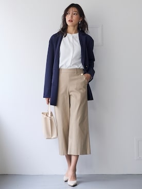 nissen Smile Modelsさん（レディース・170cm）の春コーディネート