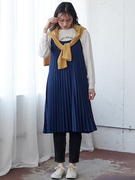 nissen Smile Modelsさん（レディース・162cm）の夏コーディネート