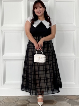 nissen Smile Modelsさん(レディース・158cm)の春コーディネート