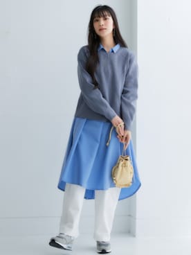 nissen Smile Modelsさん（レディース・163cm）の冬コーディネート