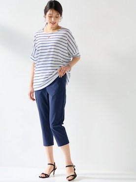 nissen Smile Modelsさん（レディース・168cm）の春コーディネート