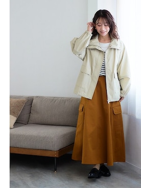 nissen Smile Modelsさん（レディース・160cm）の冬コーディネート
