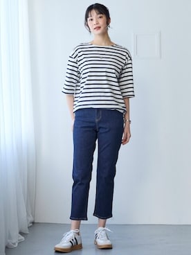 nissen Smile Modelsさん（レディース・166cm）の春コーディネート