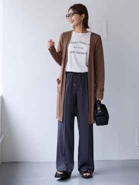 nissen Smile Modelsさん（レディース・167cm）の春コーディネート