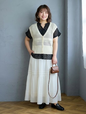 nissen Smile Modelsさん（レディース・160cm）の春コーディネート