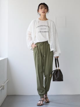 nissen Smile Modelsさん（レディース・165cm）の春コーディネート