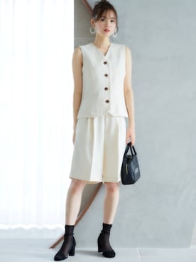 nissen Smile Modelsさん（レディース・167cm）の冬コーディネート