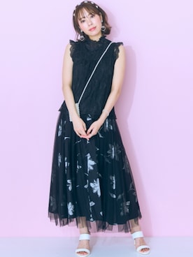 nissen Smile Modelsさん（レディース・162cm）の夏コーディネート