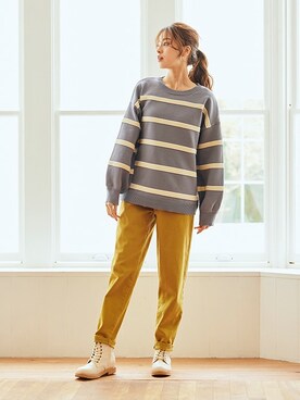 nissen Smile Modelsさん（レディース・167cm）の秋コーディネート