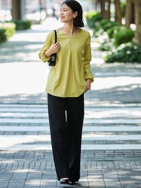 nissen Smile Modelsさん（レディース・168cm）の秋コーディネート