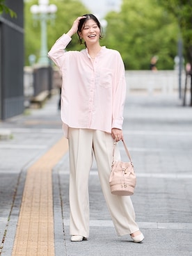 nissen Smile Modelsさん（レディース・168cm）の夏コーディネート