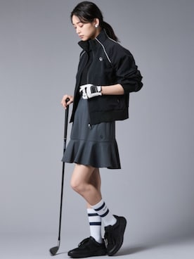 「CHIC STYLE」｜「アイテム（ジャケット/アウター）」を使った、nissen Smile Modelsさん（レディース・163cm）の春コーディネート