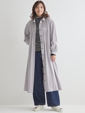 nissen Smile Modelsさん（レディース・167cm）の秋コーディネート