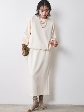 nissen Smile Modelsさん（レディース・163cm）の夏コーディネート